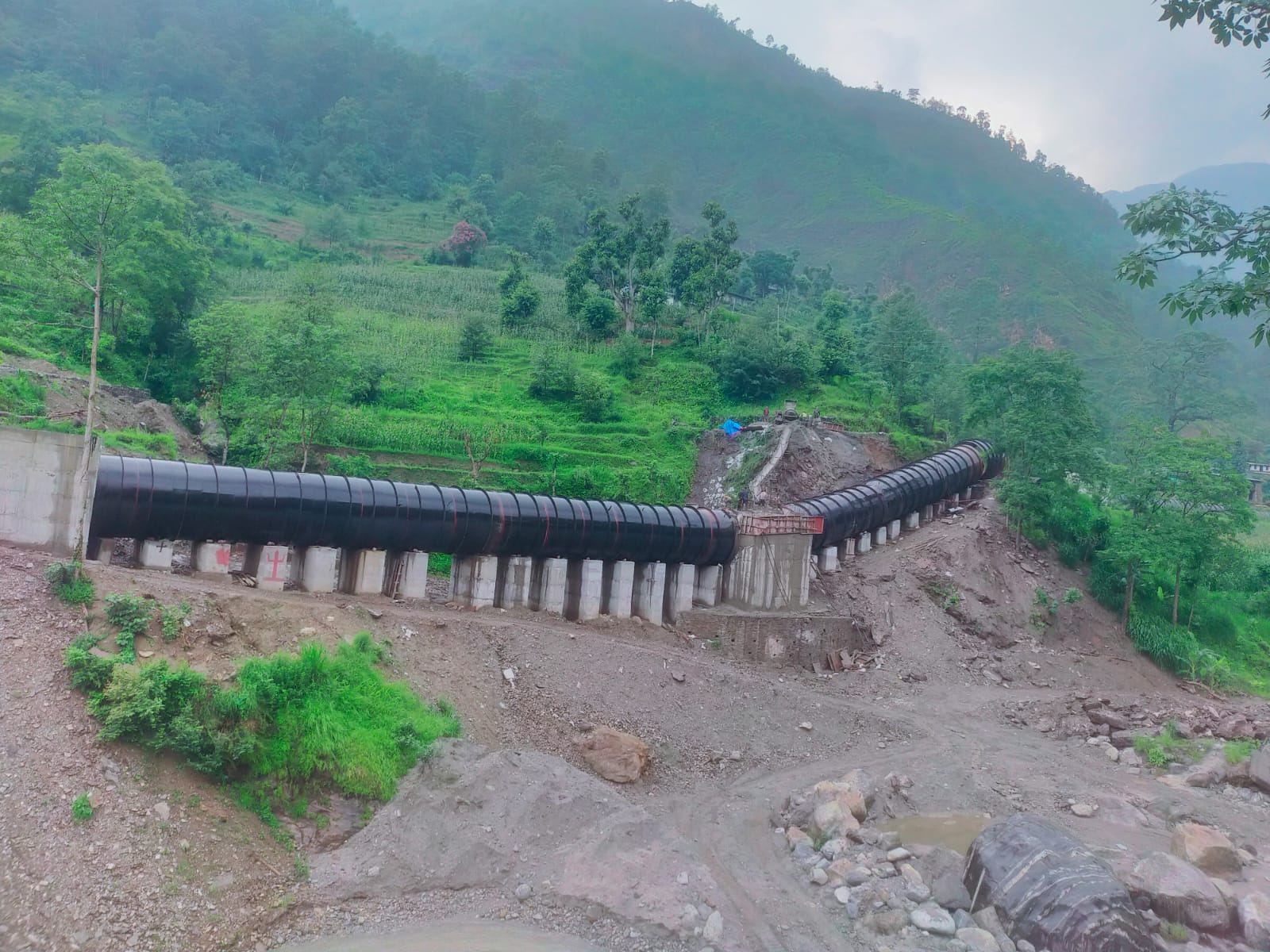 Penstock Pipe Alignment